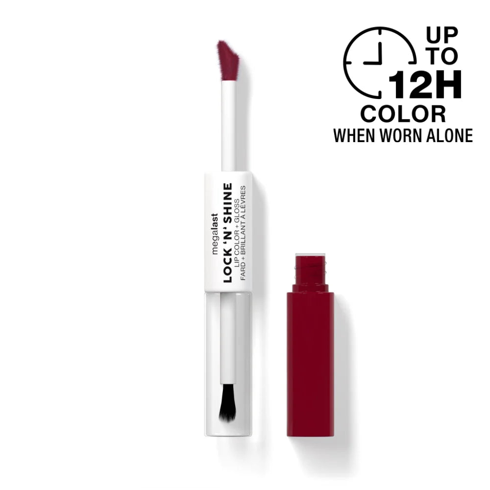 Megalast Lock 'N' Shine Lip Color + Gloss | Sizzling Siren