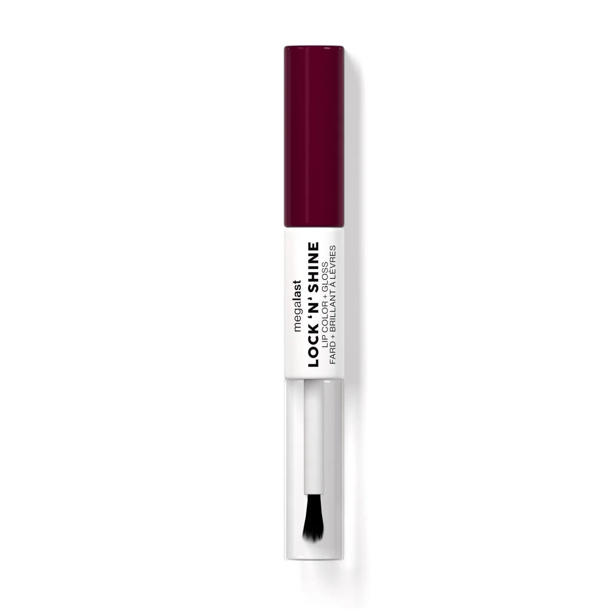 Megalast Lock 'N' Shine Lip Color + Gloss | Dark Wisteria