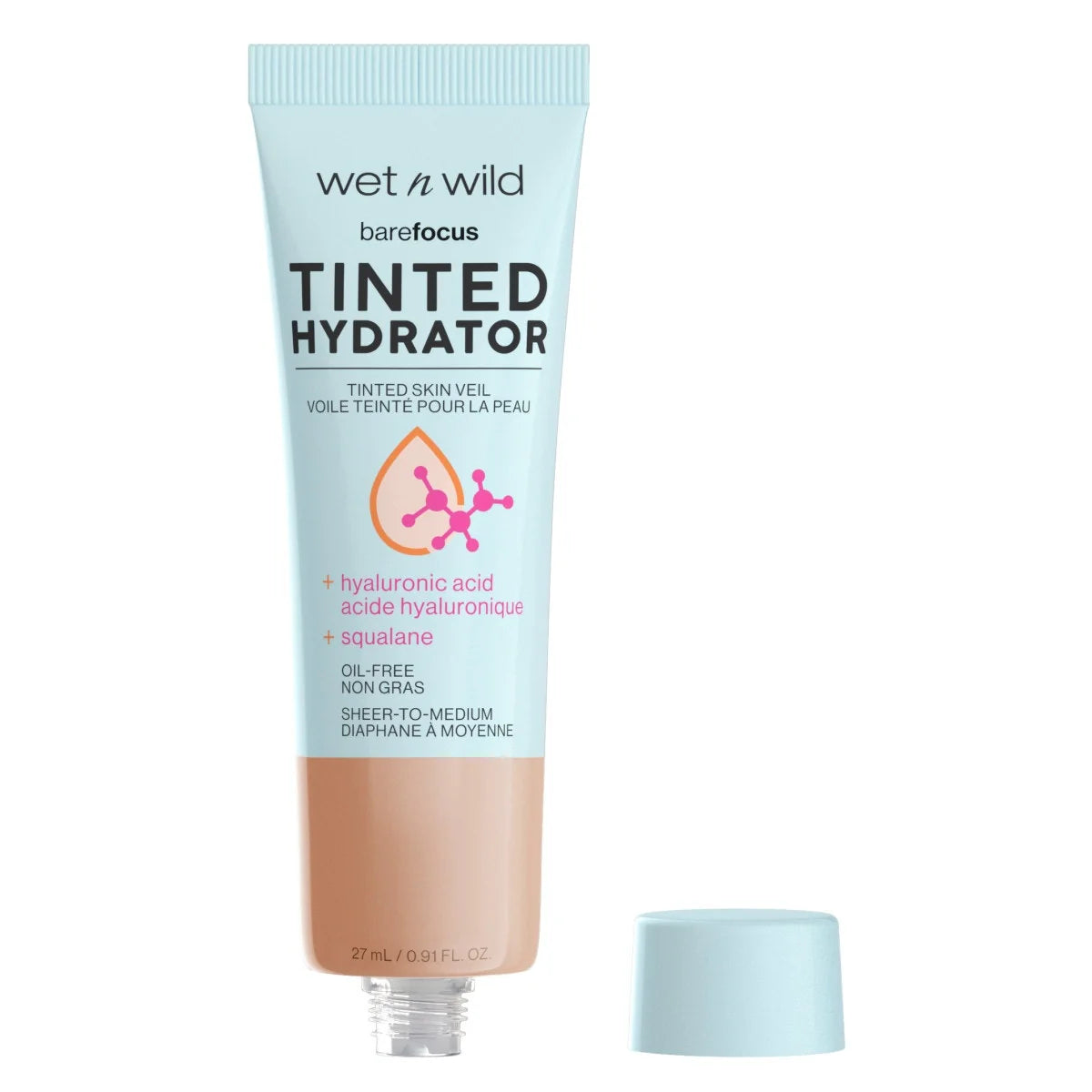 Bare Focus Tinted Hydrator Tinted Skin Veil | Tan Medium Deep