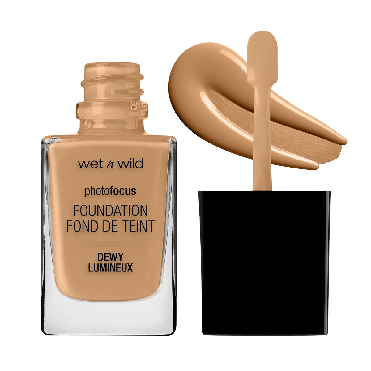 Photo Focus Dewy Foundation | Amber Beige