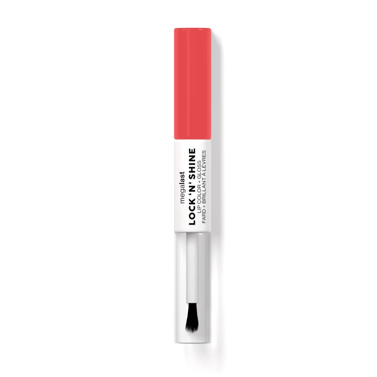Megalast Lock 'N' Shine Lip Color + Gloss | Shining Hybiscus