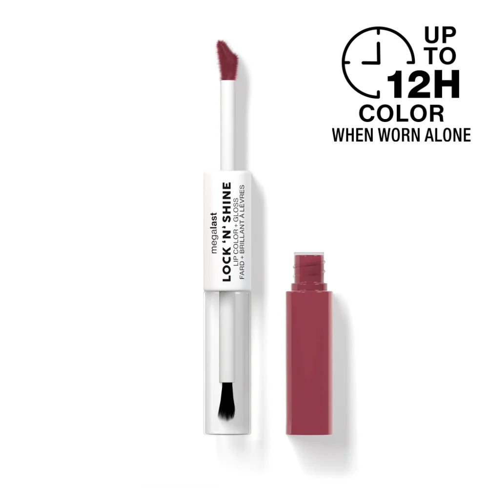 Megalast Lock 'N' Shine Lip Color + Gloss | Utaupia